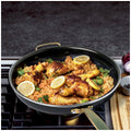 Blue Diamond Family Frypan 34cm - Toxin-Free Ceramic Nonstick Cookware with Diamond-Infused Coating, Oven Safe, Induction Compatible - SuperSaverAU - view 3