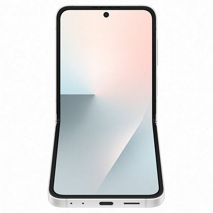 Samsung Galaxy Z Flip7 FE 128GB White - Flex Cam 50MP Wide Lens, Self-Optimising Battery, Flex Mode, Armour Aluminium, Gorilla Glass Victus
