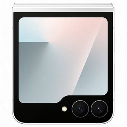 Samsung Galaxy Z Flip7 FE 128GB White - Flex Cam 50MP Wide Lens, Self-Optimising Battery, Flex Mode, Armour Aluminium, Gorilla Glass Victus