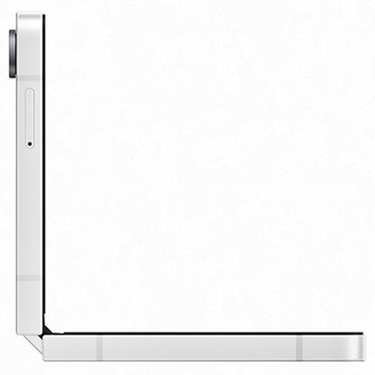 Samsung Galaxy Z Flip7 FE 128GB White - Flex Cam 50MP Wide Lens, Self-Optimising Battery, Flex Mode, Armour Aluminium, Gorilla Glass Victus