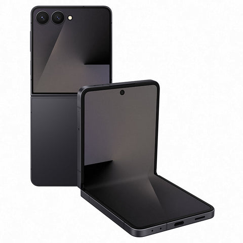 Samsung Galaxy Z Flip7 256GB Black - Seamless Foldable Screen, Enhanced Camera, Long Battery Life, Gemini Live AI Assistant - SuperSaverAU - view 1