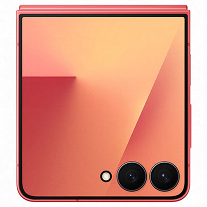 Samsung Galaxy Z Flip7 256GB Red - Seamless Foldable Screen, Pro Visual Engine, 4,300mAh Battery, Gemini Live AI Assistant