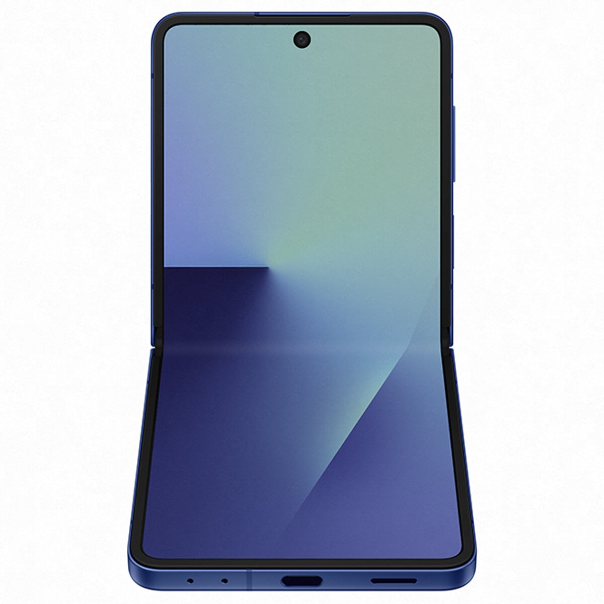 Samsung Galaxy Z Flip7 256GB Blue - Seamless Foldable Screen, Pro Visual Engine, 4,300mAh Battery, Gemini Live AI Assistant