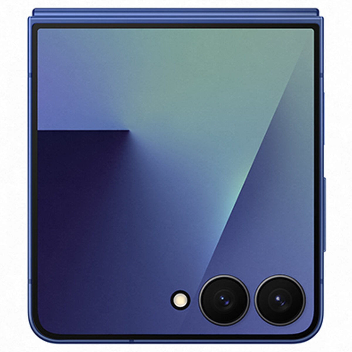 Samsung Galaxy Z Flip7 256GB Blue - Seamless Foldable Screen, Pro Visual Engine, 4,300mAh Battery, Gemini Live AI Assistant