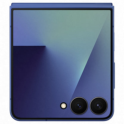 Samsung Galaxy Z Flip7 256GB Blue - Seamless Foldable Screen, Pro Visual Engine, 4,300mAh Battery, Gemini Live AI Assistant