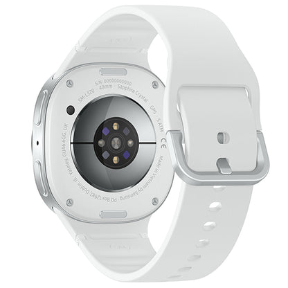 Samsung Galaxy Watch 8 LTE 40mm Silver | AI-Powered Health Companion | Antioxidant Measurement | Personalised Running Coach | Durable 5ATM+IP68/MILSTD 810H | Gemini on Watch | One UI 8