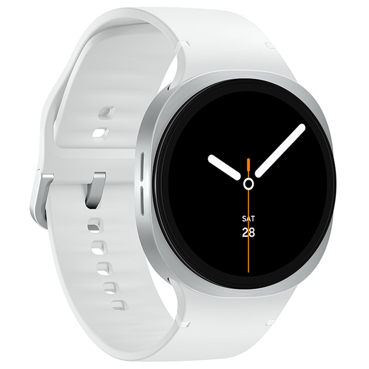 Samsung Galaxy Watch 8 LTE 44mm Silver - AI Health Companion, Antioxidant Measurement, Personalised Coaching