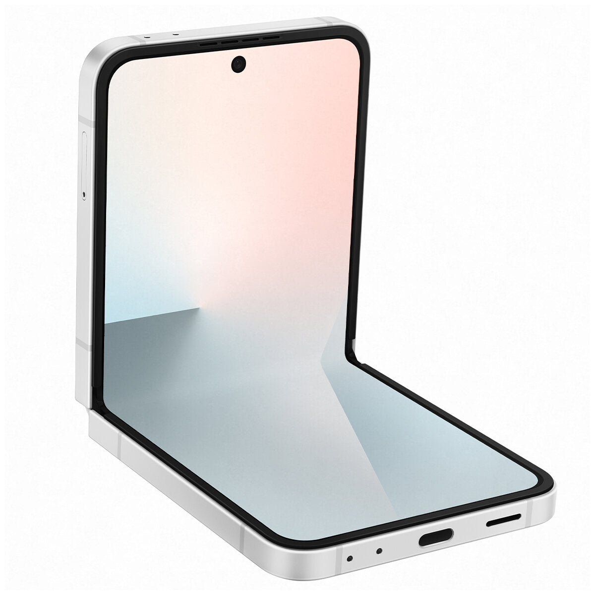 Samsung Galaxy Z Flip7 FE 256GB White SM-F761BZWEATS Android 16 OS - SuperSaverAU - view 4