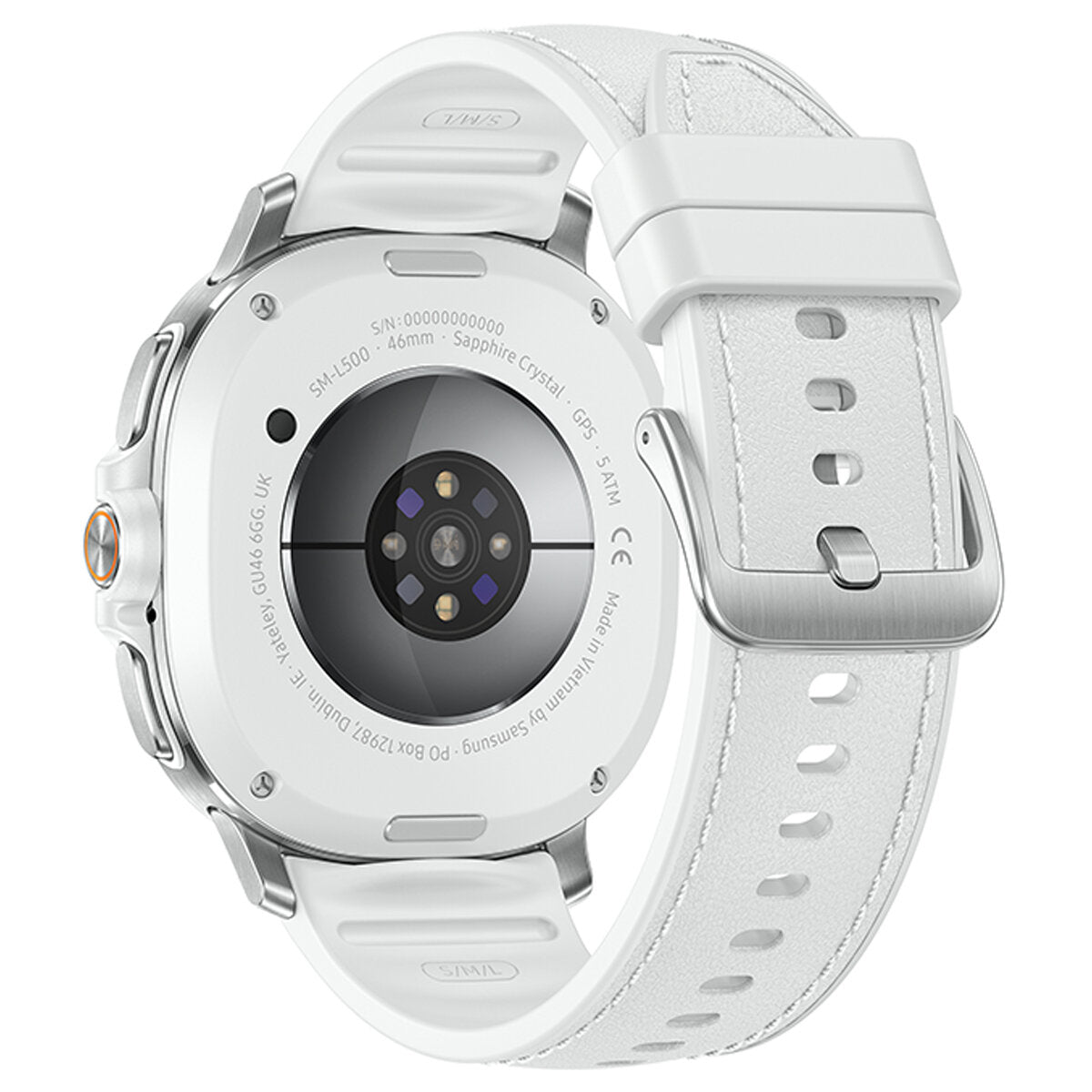 Samsung Galaxy Watch 8 Classic LTE 46mm White with Rotating Bezel, Quick Button, AI Voice Assistant, Personalised Coaching - SuperSaverAU - view 6