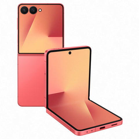 Samsung Galaxy Z Flip7 512GB Red SM-F766BZREATS Android 16 OS - SuperSaverAU - view 1