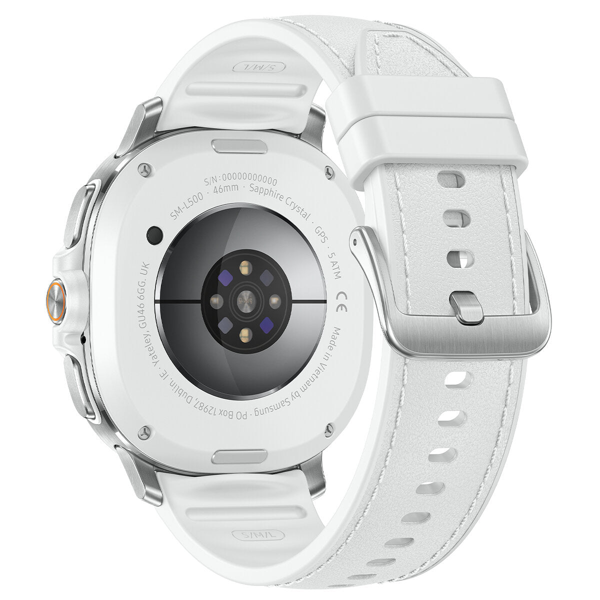 Samsung Galaxy Watch 8 Classic Bluetooth 46mm White SM-L500NZWAXSA Dual GPS (L1+L5) - SuperSaverAU - view 4