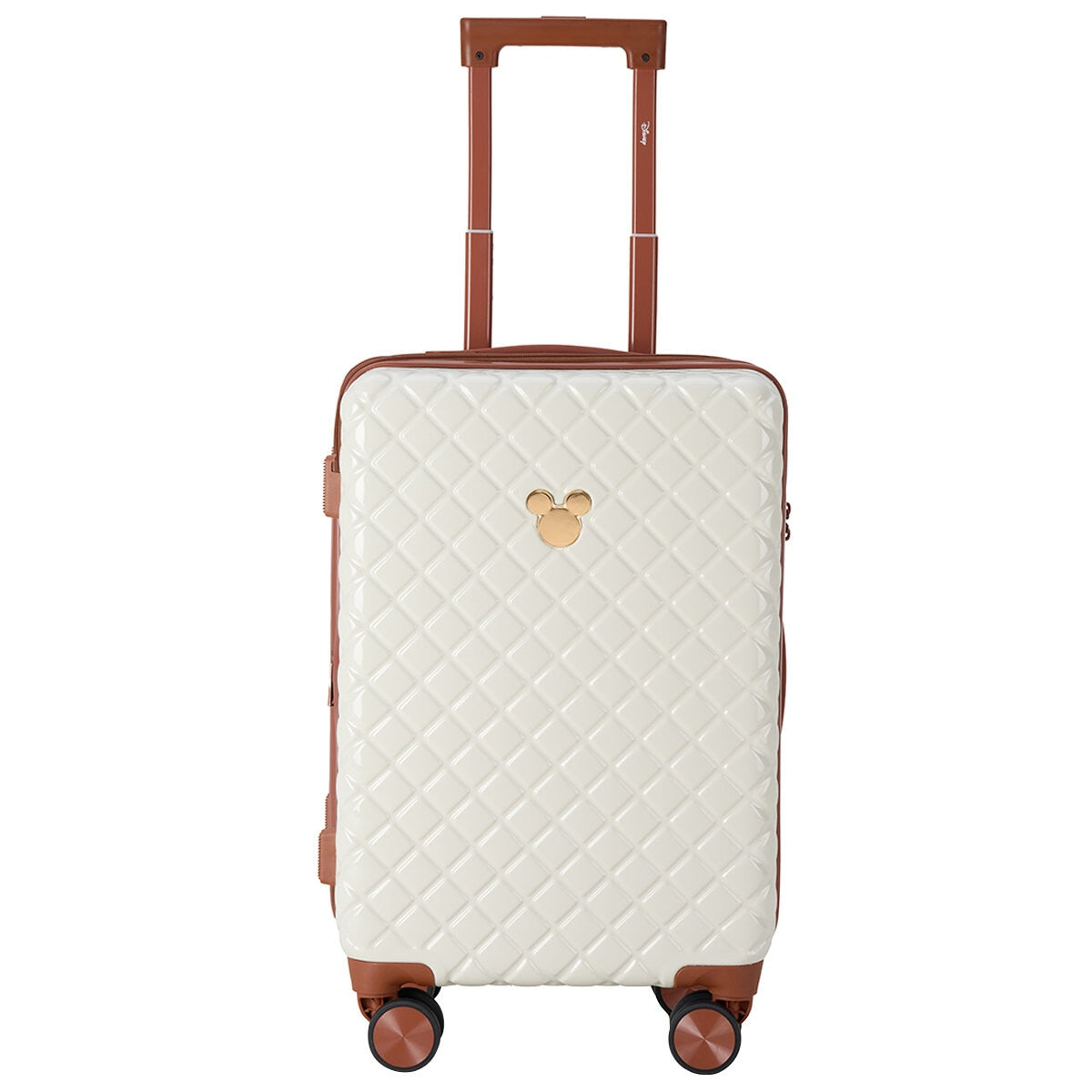 Disney Mickey Carry On Ivory Lightweight Expander TSA Lock 5-Year Warranty - SuperSaverAU - view 1