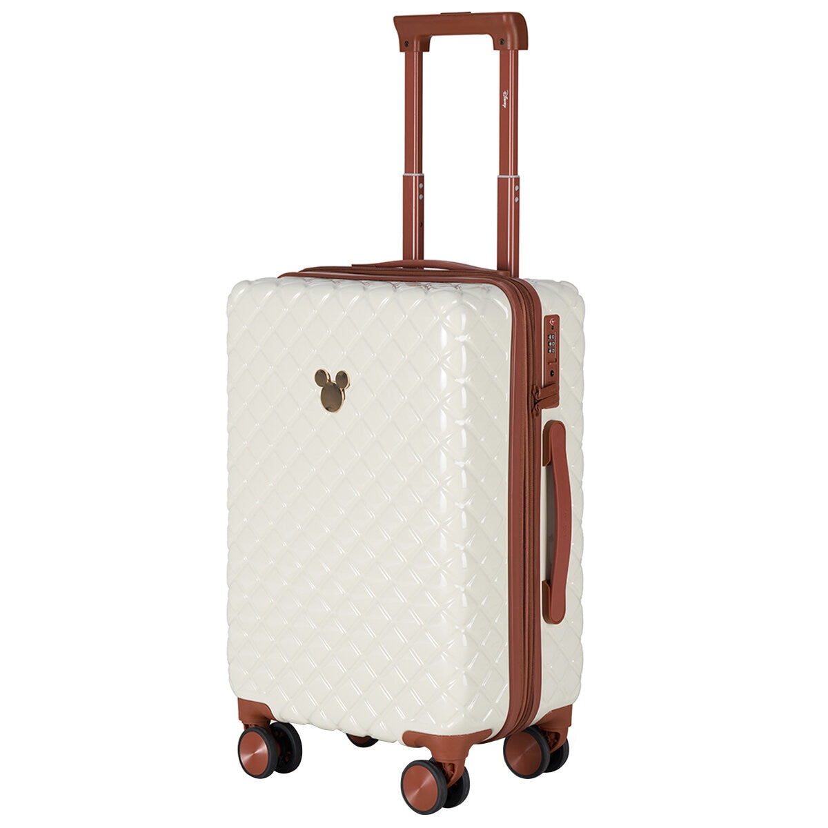 Disney Mickey Carry On Ivory Lightweight Expander TSA Lock 5-Year Warranty - SuperSaverAU - view 2