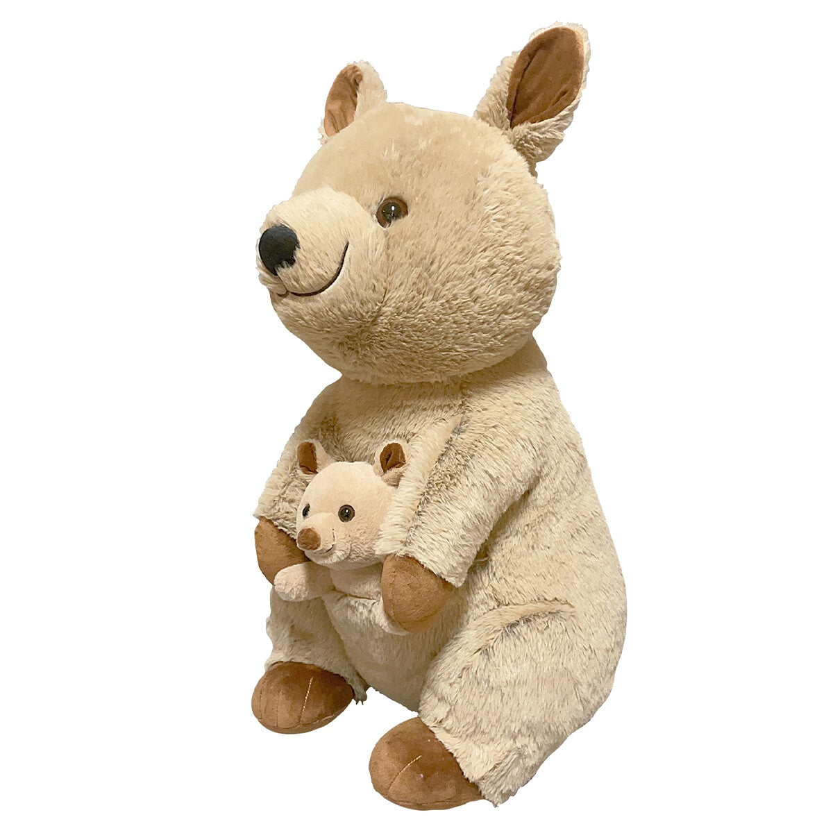 Hugfun Aussie Native Plush Quokka Toy with Kangaroo, Koala, Quokka & Joey - Soft & Cuddly Wildlife Animals - SuperSaverAU - view 2