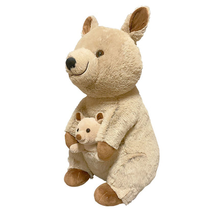 Hugfun Aussie Native Plush Quokka Toy with Kangaroo, Koala, Quokka & Joey - Soft & Cuddly Wildlife Animals