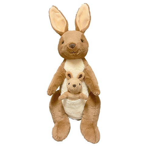 Hugfun Aussie Native Plush Kangaroo with Koala & Quokka - Soft & Cuddly Animals for All Ages - SuperSaverAU - view 1