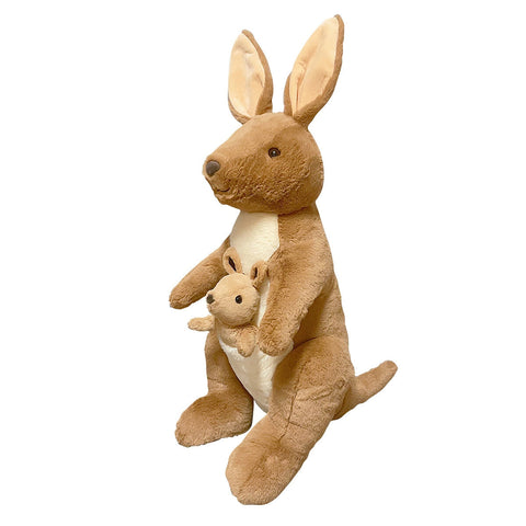 Hugfun Aussie Native Plush Kangaroo with Koala & Quokka - Soft & Cuddly Animals for All Ages - SuperSaverAU - view 2
