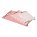 Neoflam 3-Piece Cutting Board Set Rose Pink BPA Free Non-Slip Dishwasher Safe Large Medium Small Sizes Juice Groove Easy Cleaning - SuperSaverAU - view 2