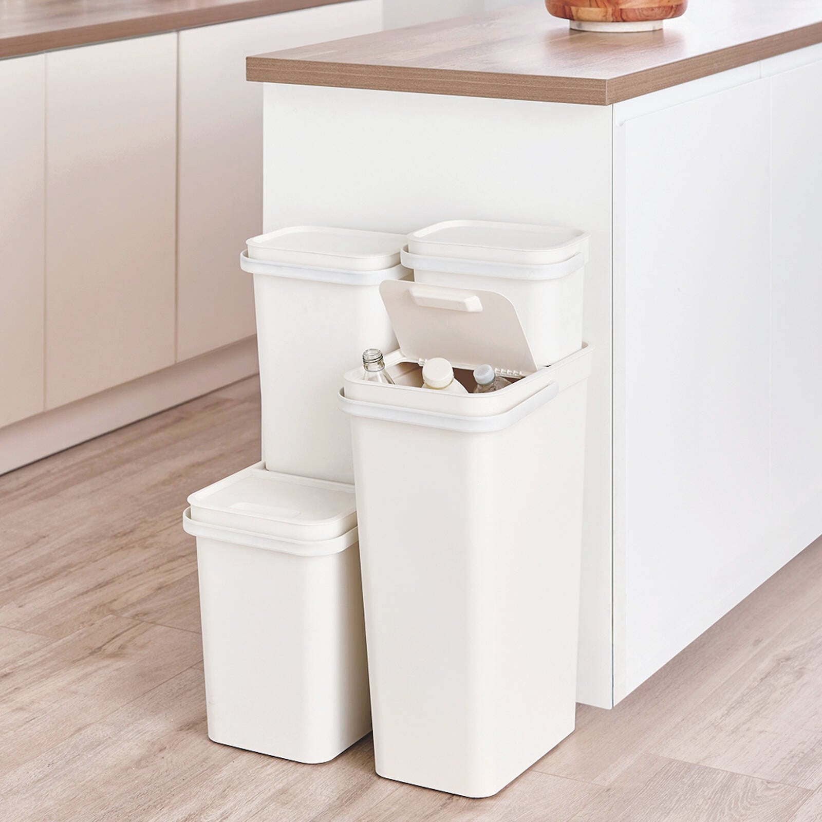 Ezy Storage 9L Revida Modular Bin White