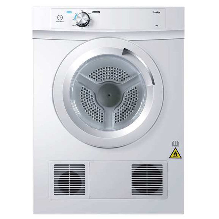 Haier 6kg Vented Dryer H300 HDV60A1 - Auto Sensing, Reverse Tumble, Sensor Drying - SuperSaverAU - view 1