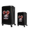 Disney Mickey 2 Piece Luggage Set DIS395-2 Black, ABS/Polycarbonate, TSA Locks, 5-Year Warranty - SuperSaverAU - view 2