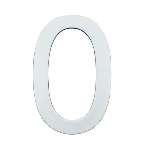 Sandleford Glow In Dark Acrylic House Number 0 90mm Weather Resistant - SuperSaverAU - view 1