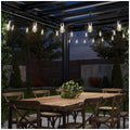 Artika Blaze Outdoor Solar Light Black OUT-BZSO-C6BL | 20 LED Bulbs, 12.8m String, 4 Modes, USB-C Recharge, 300 Lumens - SuperSaverAU - view 6