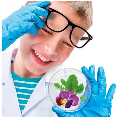 Clementoni Science And Play Super Microscope Kit with Professional 1,200x Magnification, LED Light, and 50+ Experiments