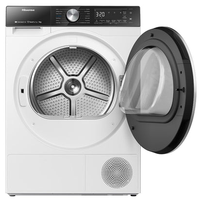 Hisense 9kg Heat Pump Dryer HDF5S90H, 9-Star, Wi-Fi, Quick Dry, Ion Refresh