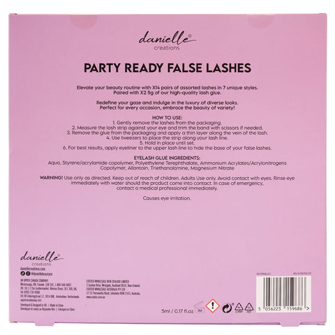Danielle Creations False Lashes 14 Pairs