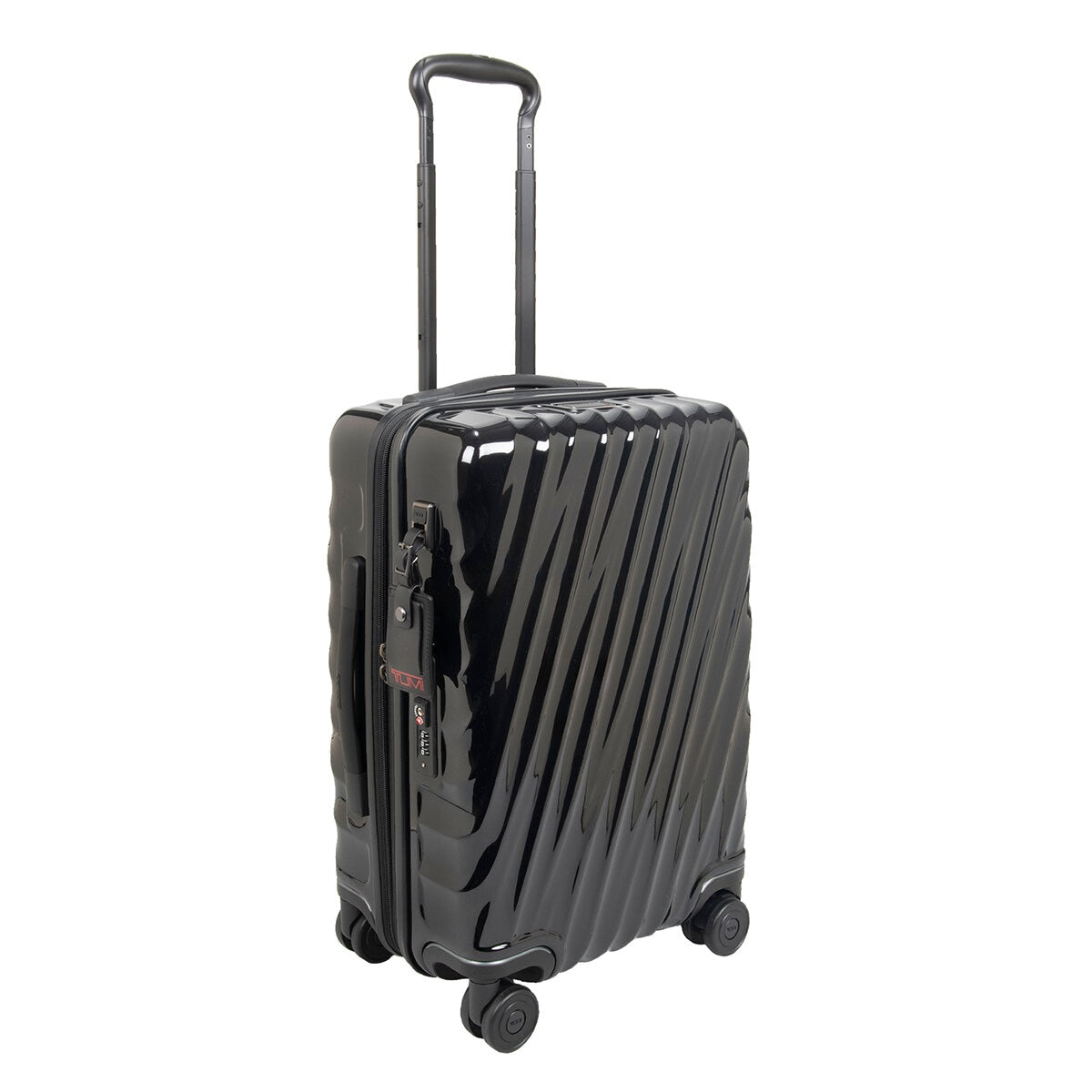 Tumi 19 Degree International Expandable 4-Wheeled Carry-On, USB, TSA Lock, 38L, Black