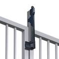 Magnalatch Pool Safety Gate Latch - 90mm - Engineered Polymer - Key Lockable - SuperSaverAU - view 2