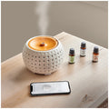 Ellia Ultrasonic Wi-Fi Diffuser 200ml White - App Control, Colour Changing Light - SuperSaverAU - view 3