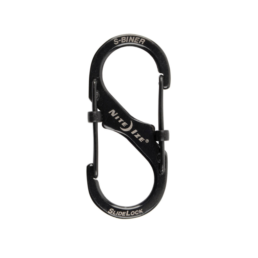 Nite Ize No 2 Black S-Biner SlideLock 50 x 22mm