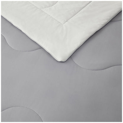 Hotel Grand EternaCool Cooling Comforter Queen Grey 130511 - Lightweight, Cool Touch, Machine Washable