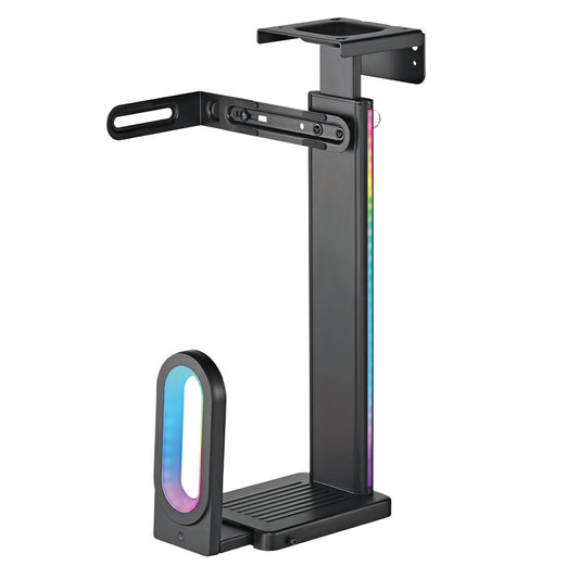 mbeat Activiva RGB Ultra-Wide Gaming PC Mount ACA-MNT-RGB01K, Adjustable, RGB Lighting
