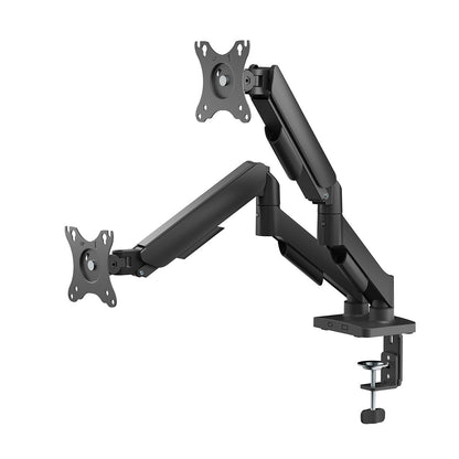 mbeat Activiva Ergolife Dual-Screen Gas Spring Monitor Arm ACA-MMA-DGC22K, 17-32" VESA, 360° Rotation
