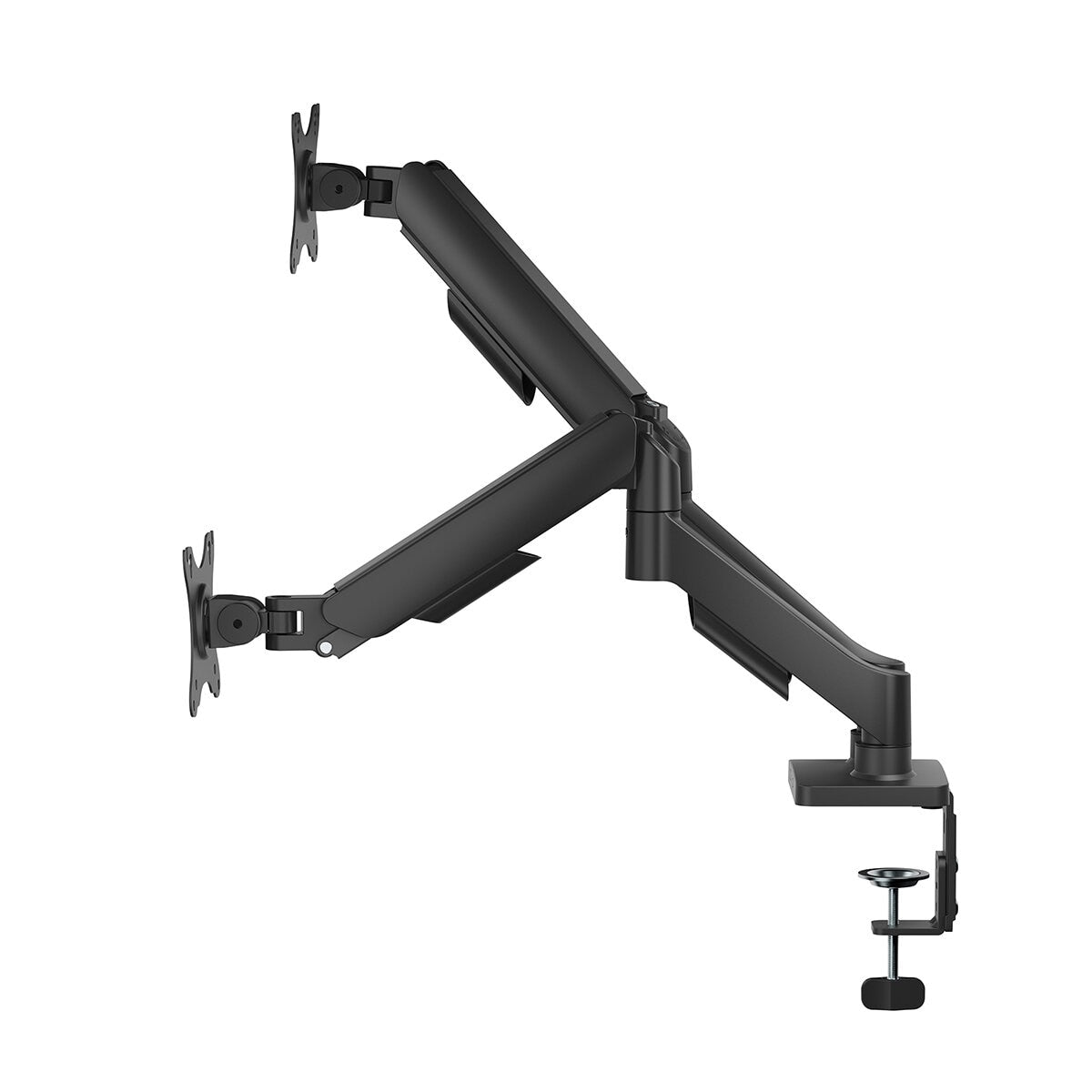 mbeat Activiva Ergolife Dual-Screen Gas Spring Monitor Arm ACA-MMA-DGC22K, 17-32" VESA, 360° Rotation