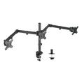 mbeat Activiva Triple-Screen Monitor Arm for 13-27 inch Screens, Steel, Clamp/Grommet - SuperSaverAU - view 1
