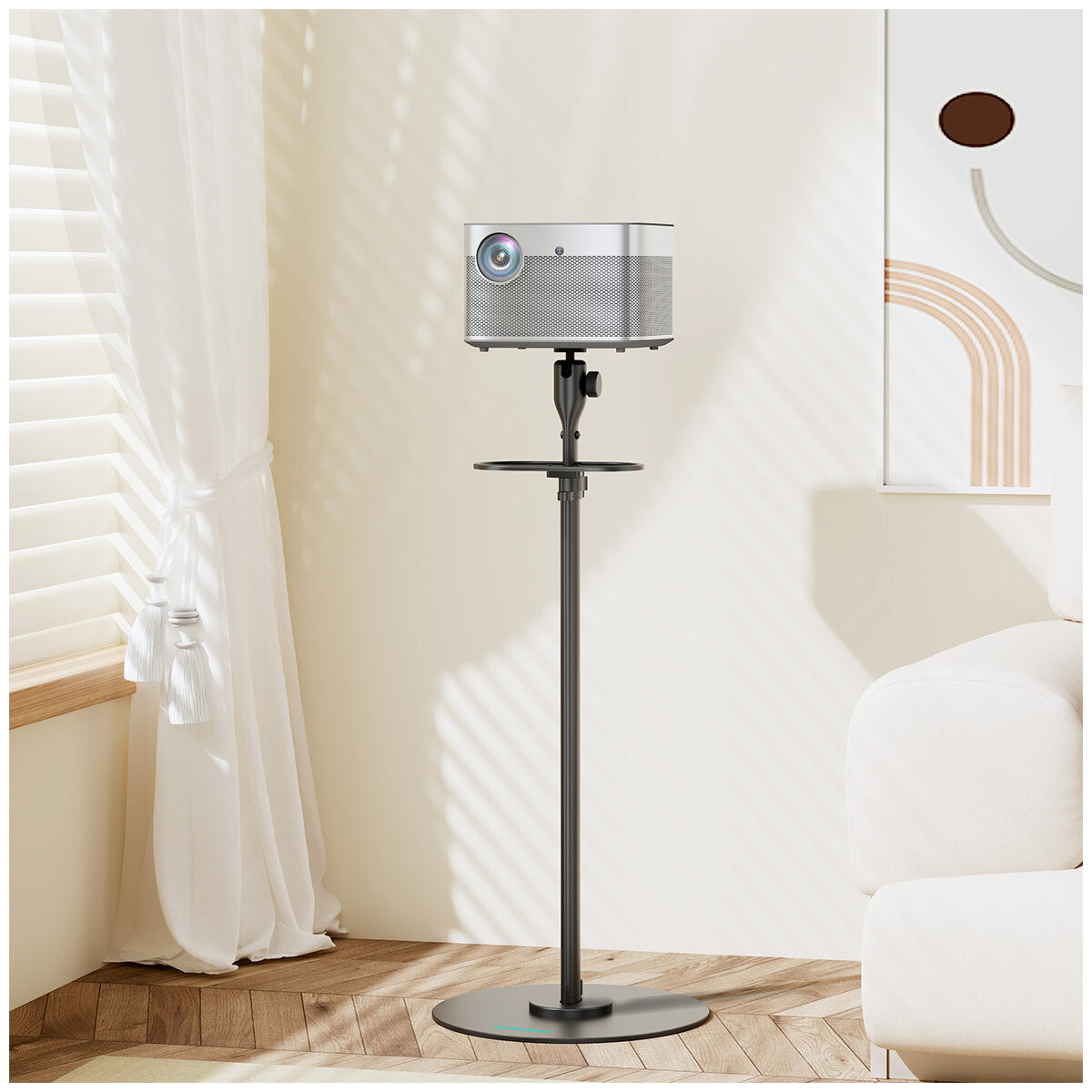 mbeat Activiva Mini Projector Stand ACA-MPS-01K, 360° Rotation, Adjustable Height