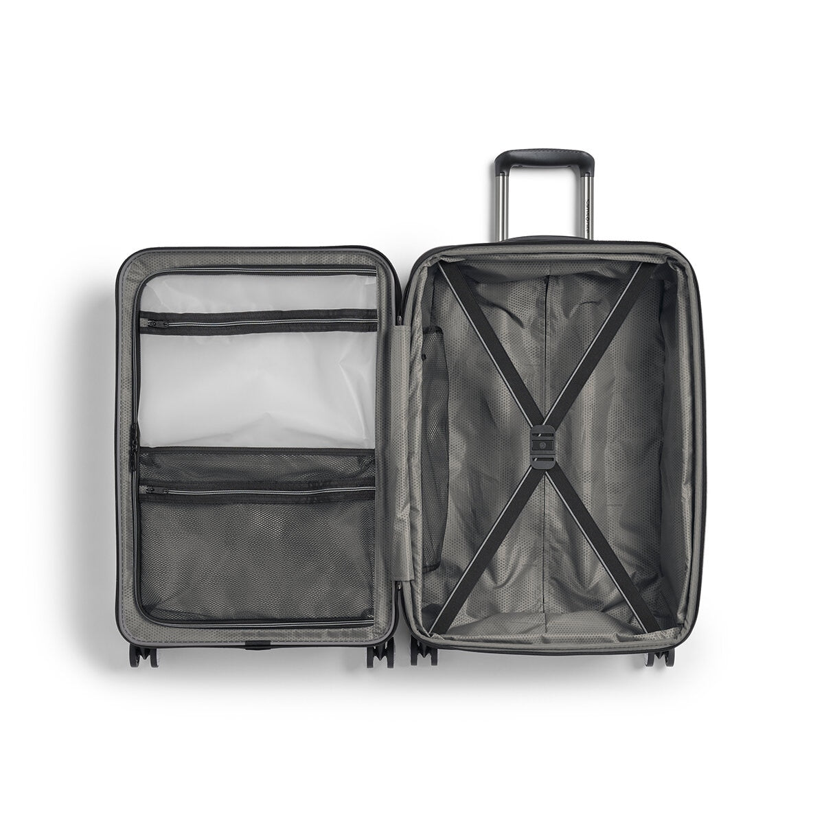 Samsonite Parallax 3-Piece Hardside Luggage Set, Black, Model 156733, Eco-Friendly Spinner - SuperSaverAU - view 2