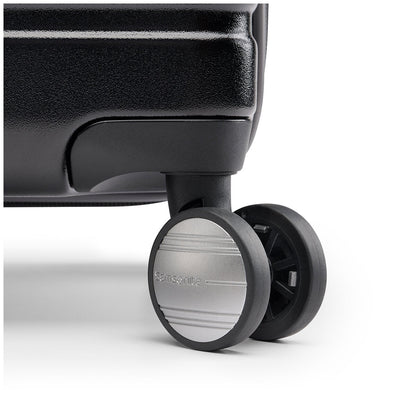 Samsonite Parallax 3-Piece Hardside Luggage Set, Black, Model 156733, Eco-Friendly Spinner