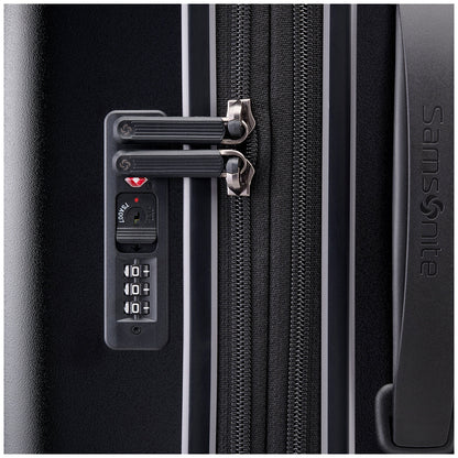 Samsonite Parallax 3-Piece Hardside Luggage Set, Black, Model 156733, Eco-Friendly Spinner