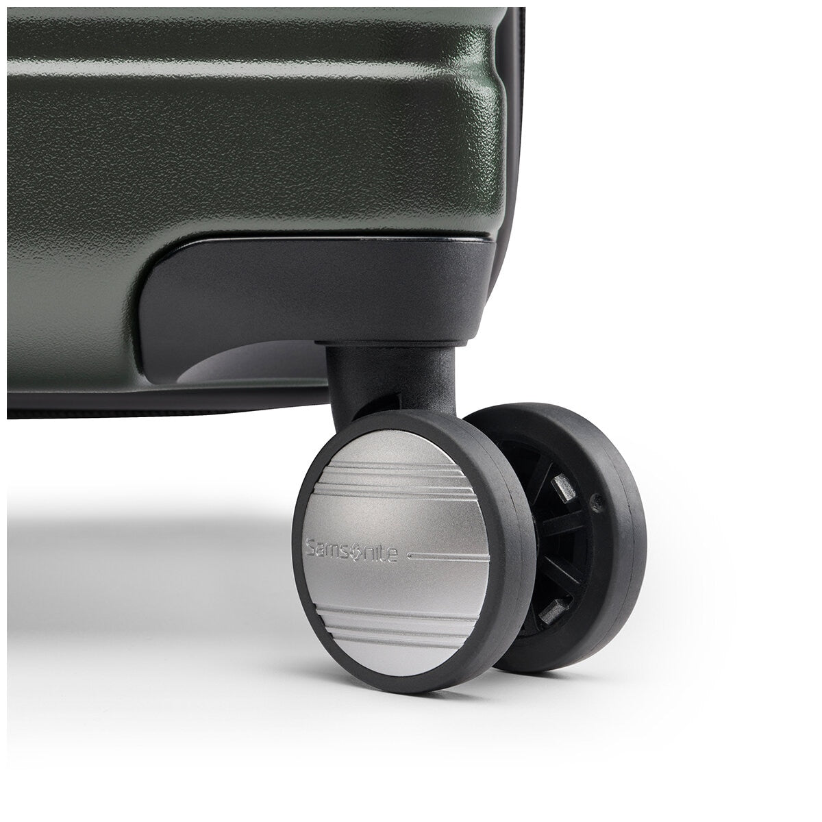 Samsonite Parallax 3-Piece Luggage Set, Forest Green, TSA Locks, Spinner Wheels, Model 156733