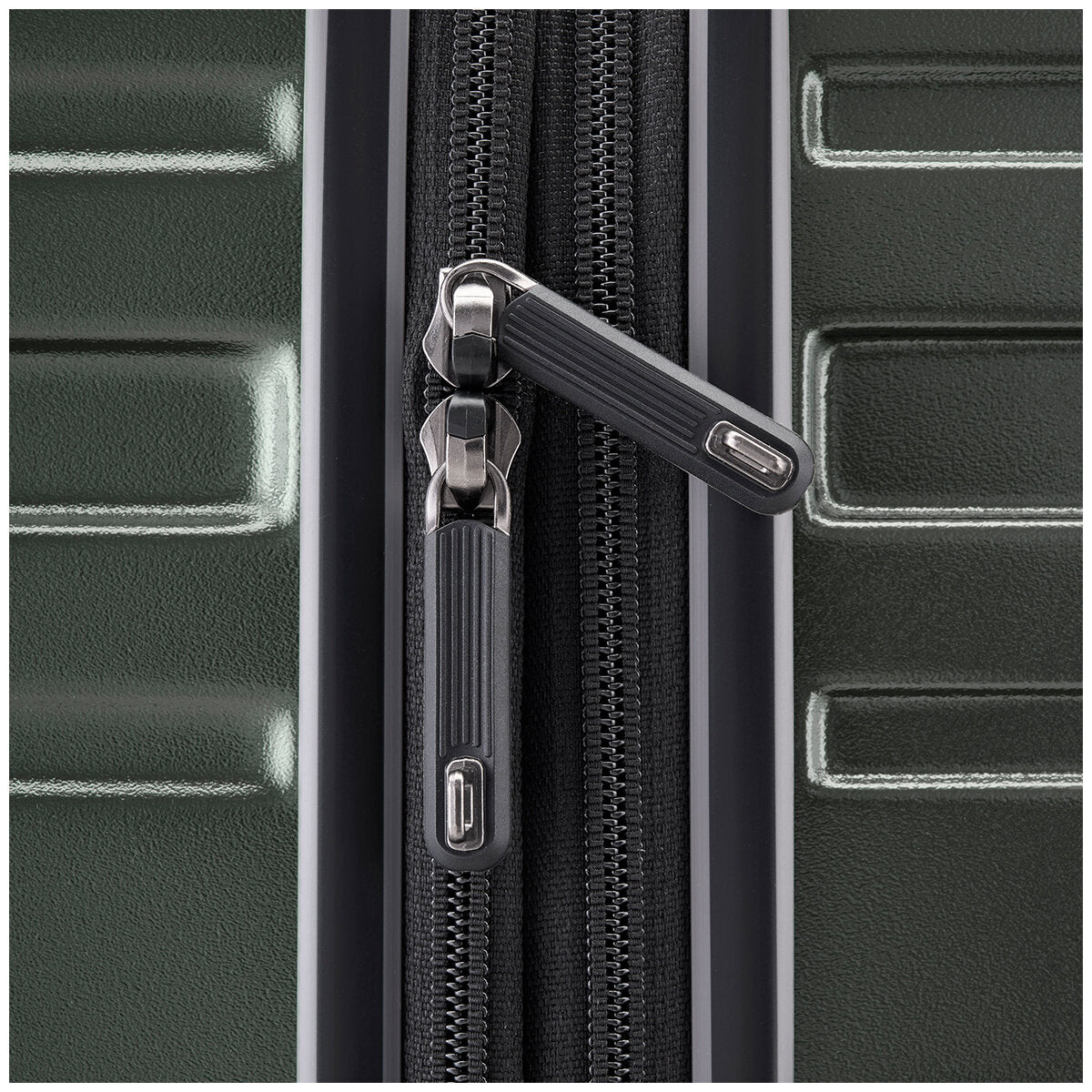 Samsonite Parallax 3-Piece Luggage Set, Forest Green, TSA Locks, Spinner Wheels, Model 156733