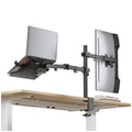 mbeat Dual-Screen Articulating Monitor Arm with Laptop Holder, 13-32 inch, Steel - SuperSaverAU - view 4