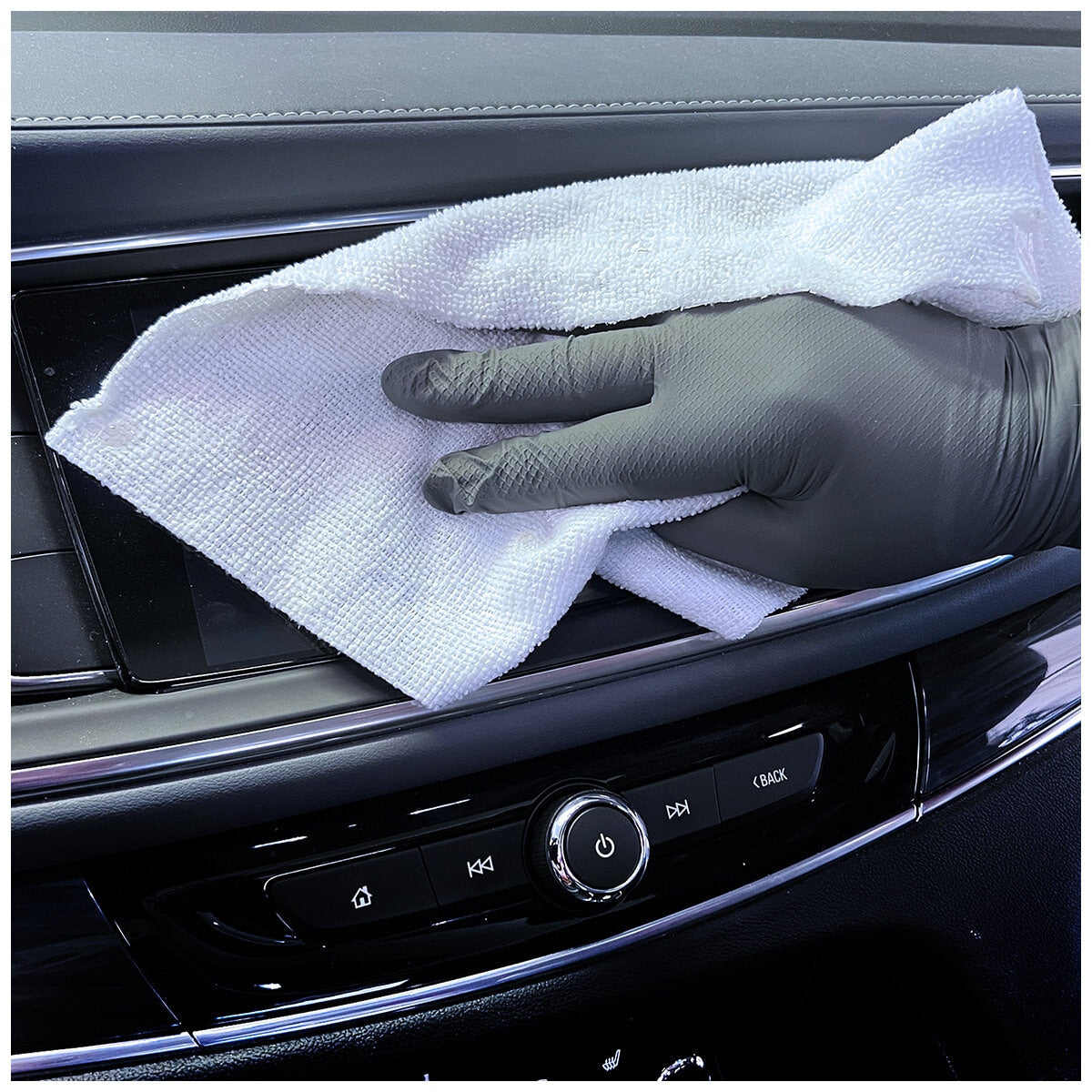 Grab-A-Rag Microfiber 120 Pack MPX-688112 - Ultra-Absorbent, Edgeless Cleaning Rags