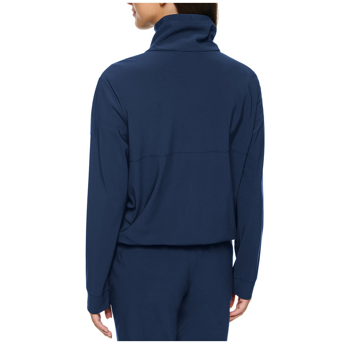 Kirkland Signature Ladies Active Zip Jacket Total Eclipse, 4-Way Stretch, Moisture-Wicking