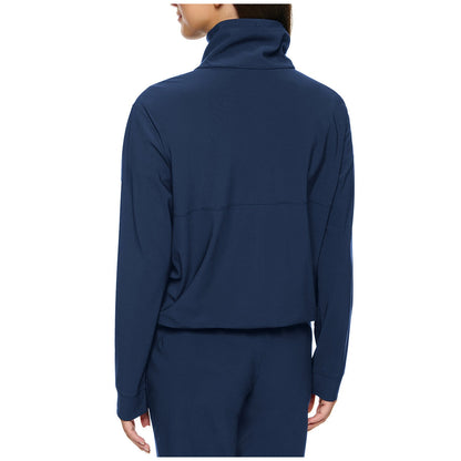 Kirkland Signature Ladies Active Zip Jacket Total Eclipse, 4-Way Stretch, Moisture-Wicking