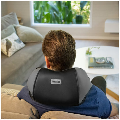 Homedics Cordless Shiatsu Neck Massager NMS-675H-AU with Heat & Rechargeable Battery